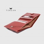 Портмоне мужское TERGAN 1500 Небольшое На кнопке На 10 карточек 22TABA RUSTIC Светло-коричневый