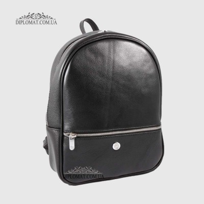 Рюкзак женский KARYA 6003 Кожаный45 Black