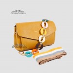 Сумка Женская EMANUELA FERRETTI 81012 Кросс боди Кожаная  TURKUAZ FLOATER Бирюзовый