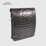 Сумка планшет мужская из натуральной кожи KARYA 0366  53 Черный