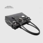 Сумка Женская Кожаная Средняя BELLINI Firenze 8221  BLACK floater Черный