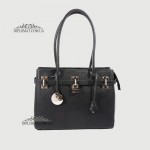 Сумка Женская Кожаная Средняя BELLINI Firenze 8221  BLACK floater Черный
