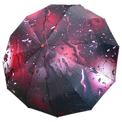 Зонт женский автомат Три Слона TSL220-3 SATIN Multicolor