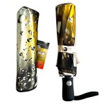 Женский складной зонт автомат Три Слона TSL220-4 Golden Rain 12 спиц