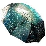 Женский складной зонт автомат Три Слона TSL220-5 Aqua Rain 12 спиц