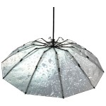 Женский складной зонт автомат Три Слона TSL220-5 Aqua Rain 12 спиц