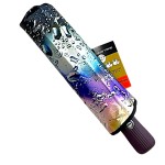 Женский складной зонт автомат Три Слона TSL220-6 Rainbow Rain 12 спиц