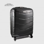 Чемодан Маленький Ручная кладь WITTCHEN 56-3A-401 Пластик ABS 11 Black Черный Черный