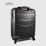 Чемодан Маленький Ручная кладь WITTCHEN 56-3A-401 Пластик ABS 11 Black Черный Черный
