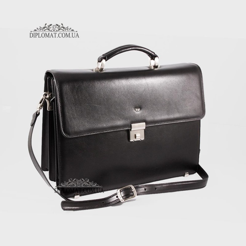 Портфель TERGAN 2803  SIYAH VEGETAL Черный