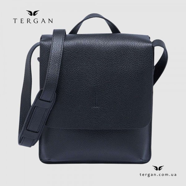 Сумка мужская через плечо TERGAN 21521 кожаная LACIVERT LATIGO