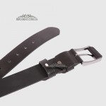 Ремень для джинс TERGAN 0337  SIYAH RUSTIC Черный