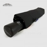 Зонт Автомат Три Слона F23 614 Ручка прямая кожаная Материал купола 100% Polyester Polyester BLACK Черный