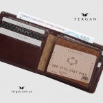 Портмоне мужское TERGAN 1457 С отделениями на 16 карт KAHVE VEGETAL Коричневый 