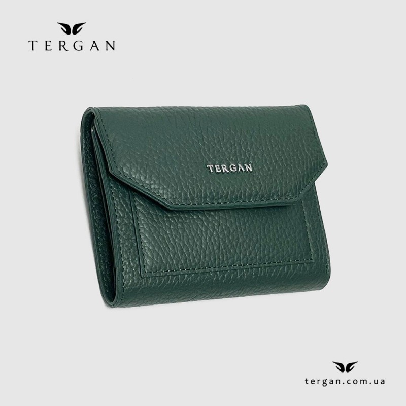 Кошелек женский TERGAN 5809 Кожаный  KOYU YESIL FLOATER 