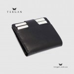 Картхолдер кожаный TERGAN 1652 на 14 карт с отделением для денег SIYAH ANALIN 