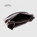 Сумка Кожаная Через плечо EMANUELA FERRETTI 880130  BLACK floater Черный