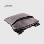 Сумка Кожаная Через плечо EMANUELA FERRETTI 880130  BLACK floater Черный