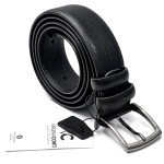 Ремень кожаный джинсовый VIRGINIA CONTI CVV-80198/40 PEBBLE Черный