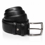 Ремень кожаный джинсовый VIRGINIA CONTI CVV-80198/40 PEBBLE Черный