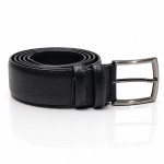 Ремень кожаный джинсовый VIRGINIA CONTI CVV-80198/40 PEBBLE Черный