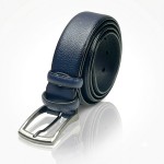 Ремень кожаный джинсовый VIRGINIA CONTI CVV-80198/40 PEBBLE Темно-синий
