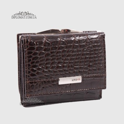 Кошелек женский KARYA 1051 57 Brown Croco