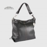 Сумка Женская Кожаная Ручка на плечо BELLINI Rignano 8695  BLACK floater Черный
