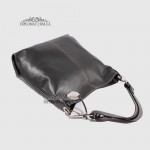 Сумка Женская Кожаная Ручка на плечо BELLINI Rignano 8695  BLACK floater Черный