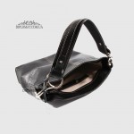 Сумка Женская Кожаная Ручка на плечо BELLINI Rignano 8695  BLACK floater Черный