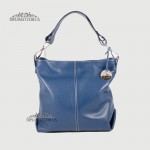Сумка Женская Кожаная Ручка на плечо BELLINI Rignano 8695  NAVY BLUE floater Синий