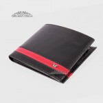 Портмоне мужское TERGAN 1509  SIYAH RUSTIC / KIRMIZI