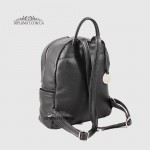 Рюкзак женский Кожаный BELLINI Bruna V0031  BLACK floater Черный