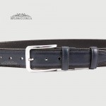 Ремень TERGAN 3264  SIYAH FLOATER / LACIVERT RUSTIC Синий