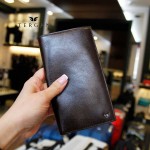 Портмоне мужское TERGAN 1293 Вертикальное для документов и карточек KAHVE FIESTA Темно Коричневый