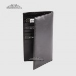 Портмоне мужское TERGAN 1293 Вертикальное для документов и карточек SIYAH FIESTA Черный