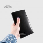 Портмоне мужское TERGAN 1293 Вертикальное для документов и карточек SIYAH FIESTA Черный