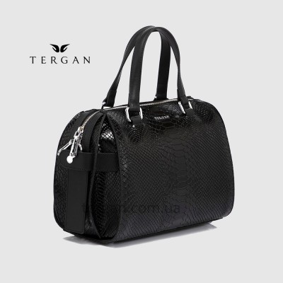 Сумка Женская Кожаная TERGAN 79658 SIYAH PITON / SIYAH ANALIN