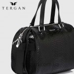 Сумка Женская Кожаная TERGAN 79658  SIYAH PITON / SIYAH ANALIN Черный