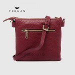 Сумка Через плечо TERGAN 79649 На два отделения BORDO FLOATER Красный
