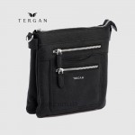 Сумка Через плечо TERGAN 79649 На два отделения SIYAH FLOATER Черный