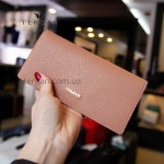 Кошелек Органайзер TERGAN 5685 Женский Кожаный На 2 отделения на кнопке NUDE FLOATER Пудра