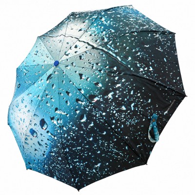 Зонт женский полуавтомат Три Слона 34023-AQUA