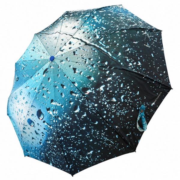 Зонт женский полуавтомат Три Слона 34023-AQUA