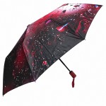 Зонт женский полуавтомат Три Слона 34023-5 RUBY RAIN, бордовый