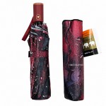Зонт женский полуавтомат Три Слона 34023-5 RUBY RAIN, бордовый