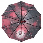 Зонт женский полуавтомат Три Слона 34023-5 RUBY RAIN, бордовый