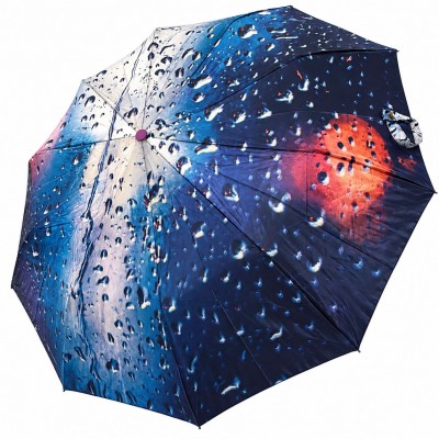 Зонт женский полуавтомат Три Слона 34023-NEON RAIN