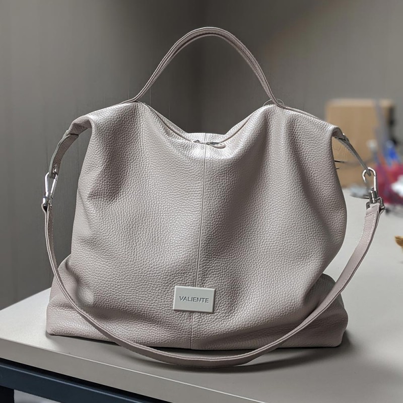 Сумка Женская Кожаная VALIENTE 374  Floater BEIGE 