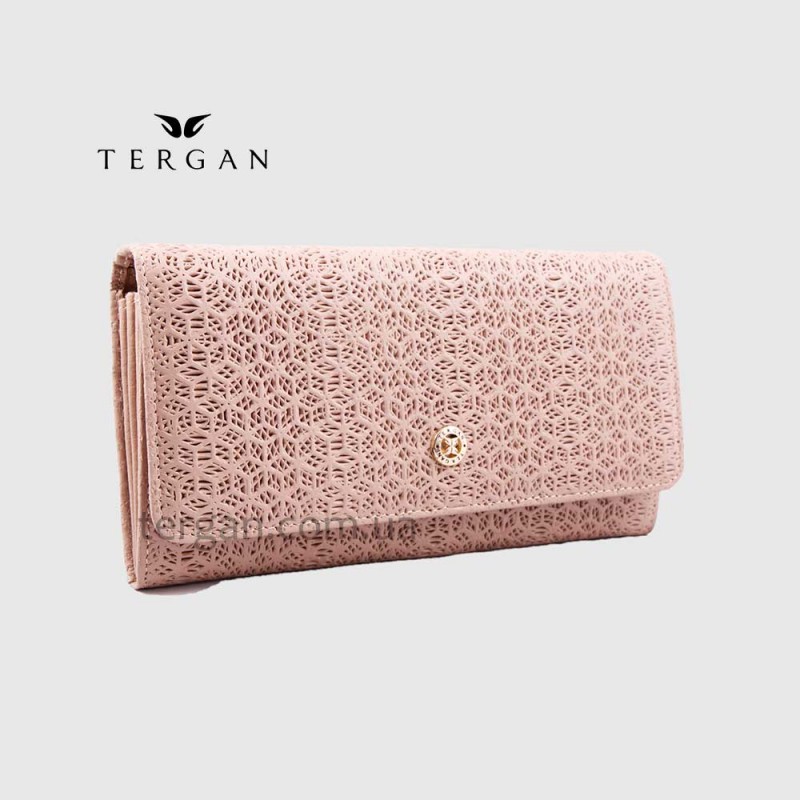 Кошелек женский TERGAN 5787 Кожаный NUDE FLOATER Пудра